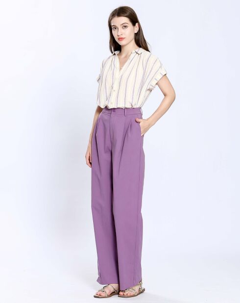 Top Sacha violet