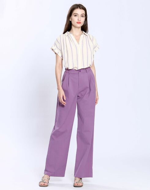 Top Sacha violet