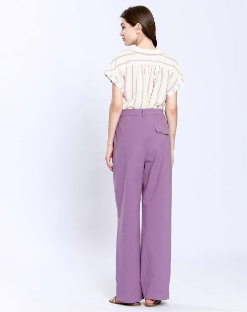 Top Sacha violet