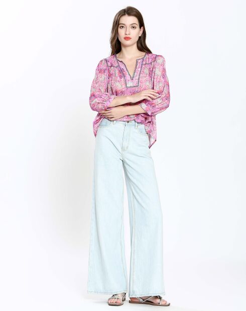 Top Paulette rose