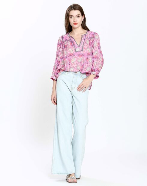 Top Paulette rose