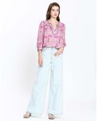 Top Paulette rose