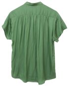 Top Camille vert foncé
