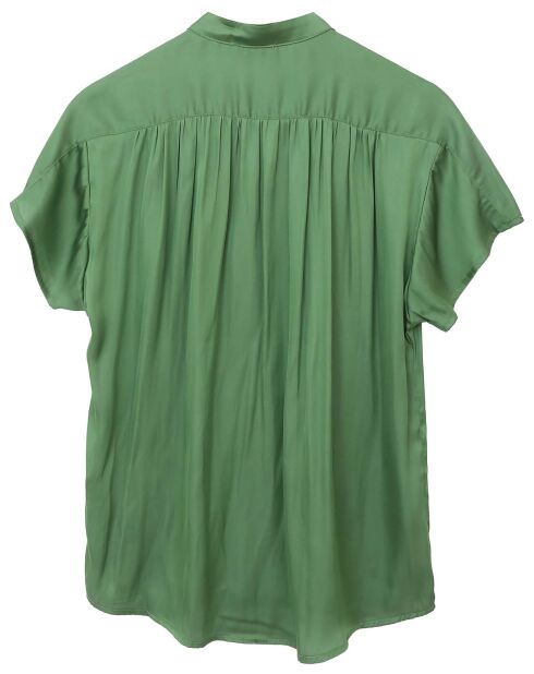 Top Camille vert foncé
