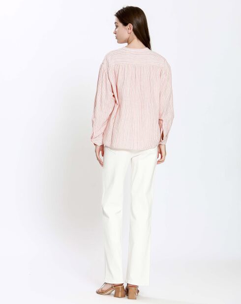 Top en Coton & Lin Alba rose