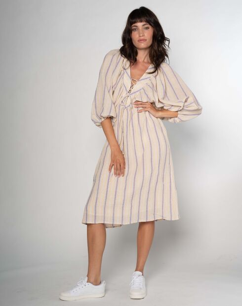 Robe Yasmine violette