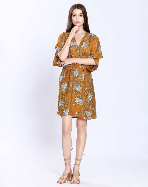 Robe Mia caramel