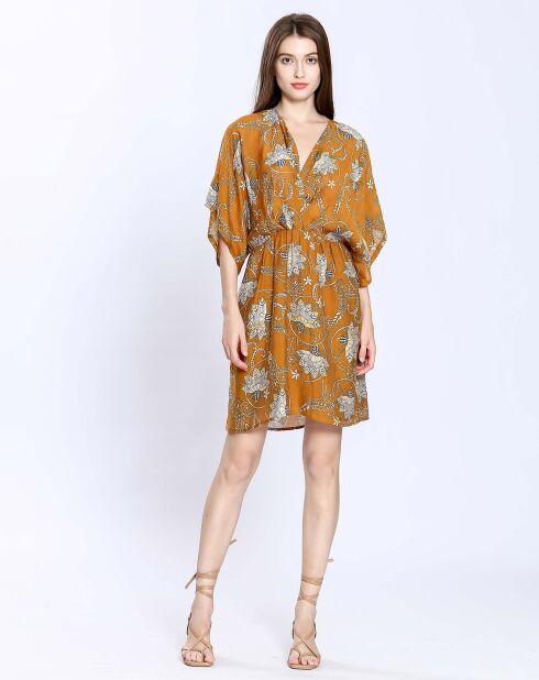 Robe Mia caramel