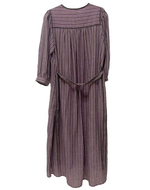 Robe en Coton & Lin Diane violette