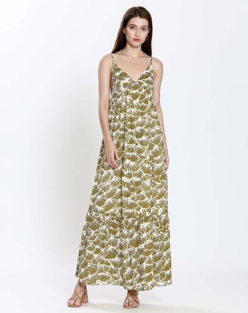 Robe Agathe khaki