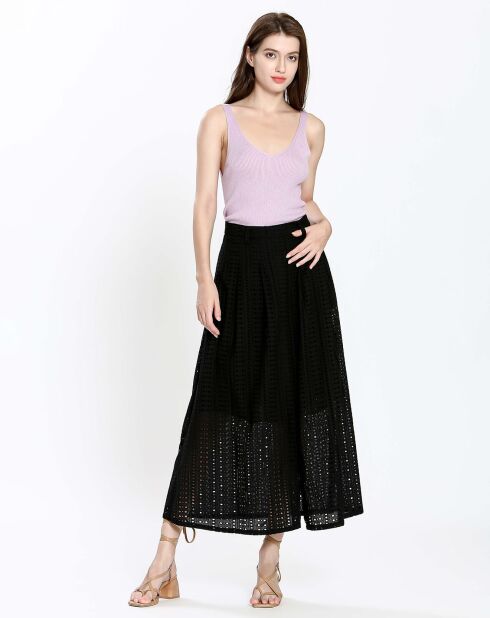 Falda negra Valentina