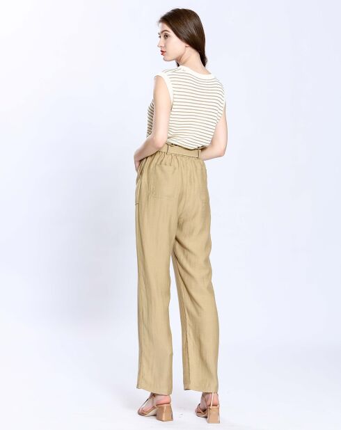 Pantalon Margaux beige