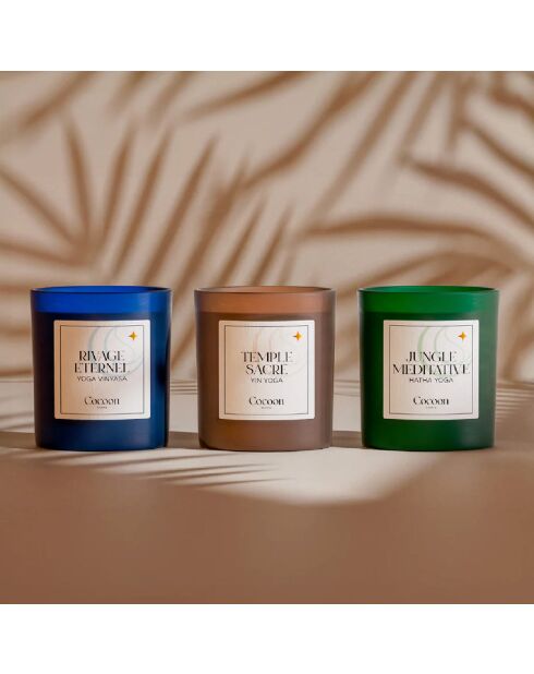 Trio Bougies parfumées de Relaxation