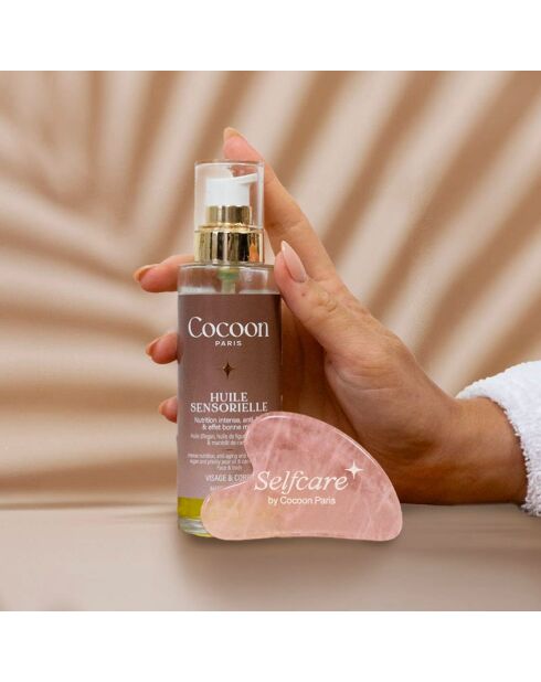 Coffret Huile Sensorielle 100 ml & Gua Sha