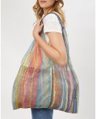 Sac Hobo bleu ocean - 47x65x11 cm