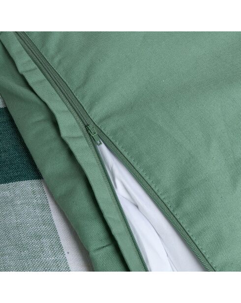 Housse d'edredon 100% Lin Palma céladon - 85x200 cm