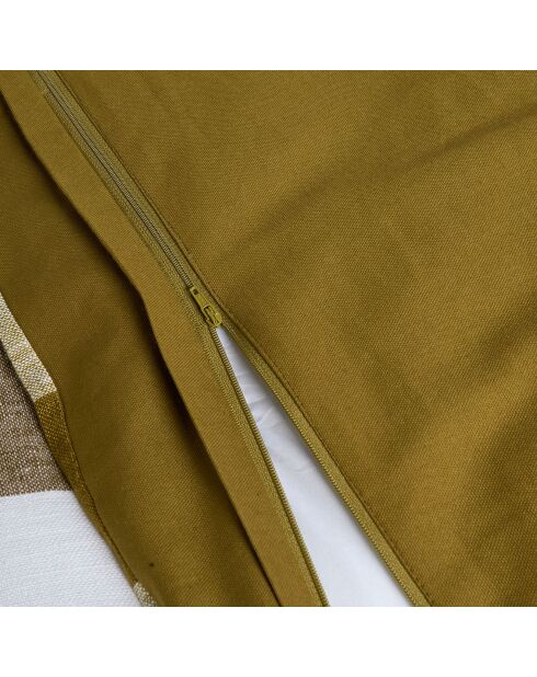 Housse d'edredon 100% Lin Palma citrus - 85x200 cm