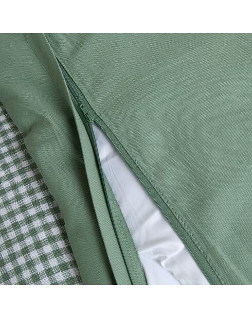 Housse d'edredon 100% Lin Piana sauge - 85x200 cm