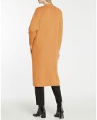 Gilet extra long en Laine & Cachemire Scene camel