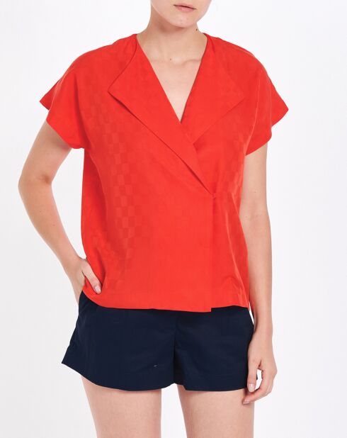 Top Dixon rouge
