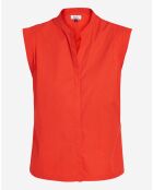 Chemise en Coton sans manches Dad rouge