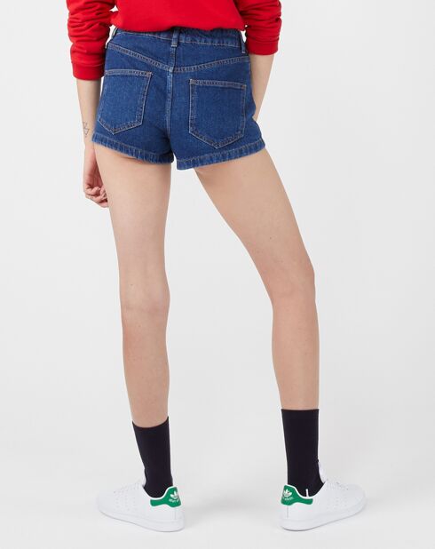 Short en jean Lucia bleu