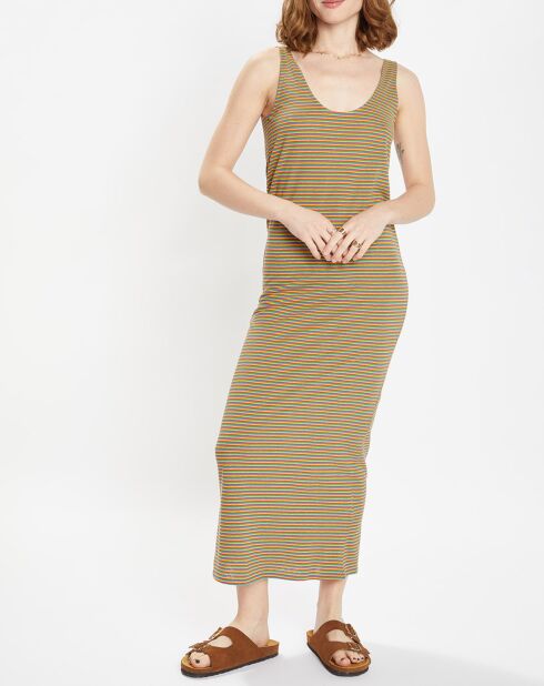 Robe en Lin Nat multicolore