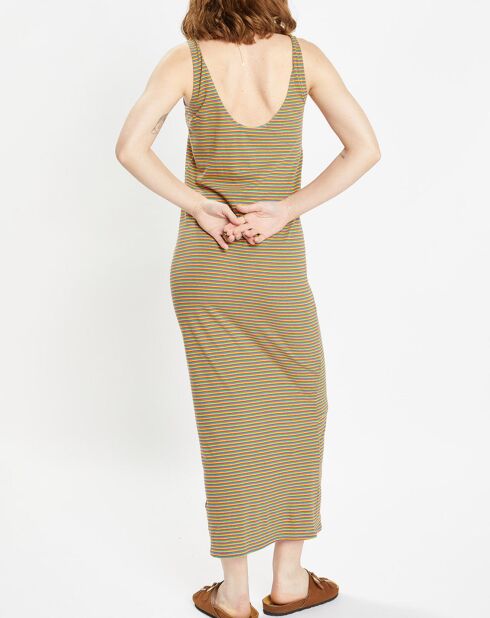 Robe en Lin Nat multicolore