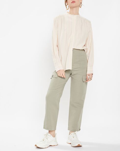 Pantalon Eprise kaki clair