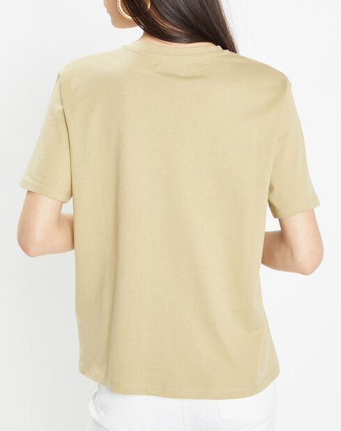 T-Shirt Noon kaki clair
