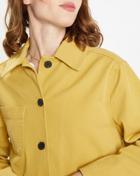 Veste en Twill Loom kaki clair