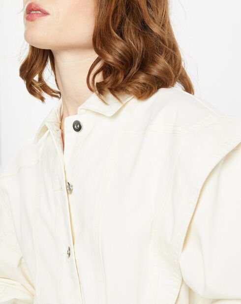 Robe en Denim Patti écrue