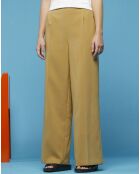 Pantalon large Pierrot Pol kaki clair