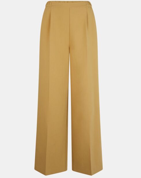 Pantalon large Pierrot Pol kaki clair