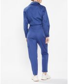Combinaison en Coton & Lin Poca bleue