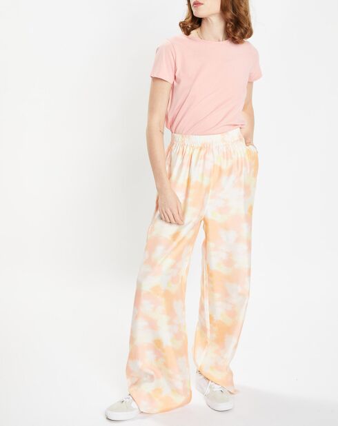 Pantalon Porto imprimé multicolore