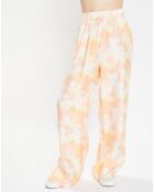 Pantalon Porto imprimé multicolore
