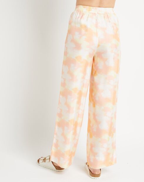 Pantalon Porto imprimé multicolore