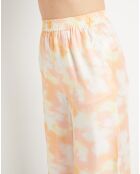 Pantalon Porto imprimé multicolore