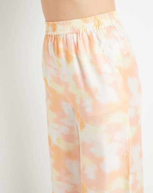 Pantalon Porto imprimé multicolore