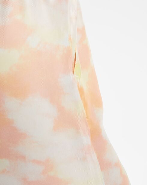 Pantaloni Porto stampati multicolor