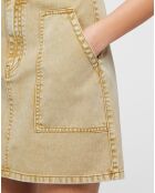 Jupe en Denim Puce kaki clair