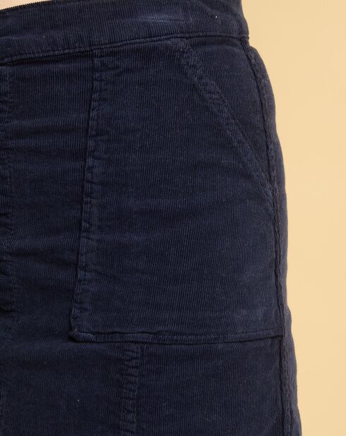 Jupe en Velours côtelé Amber midnight