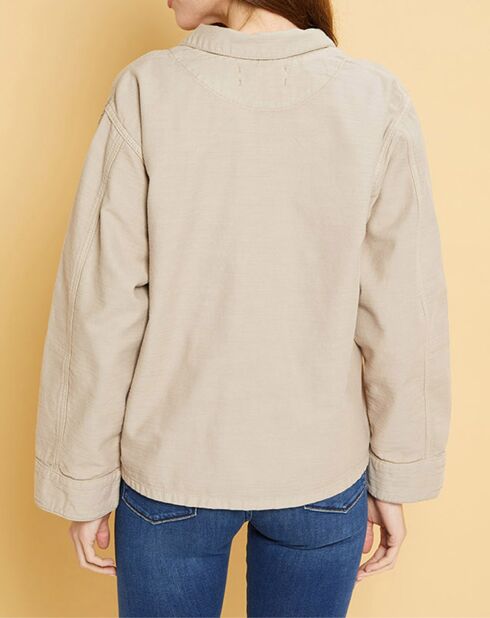 Veste Gabardine Ashley beige