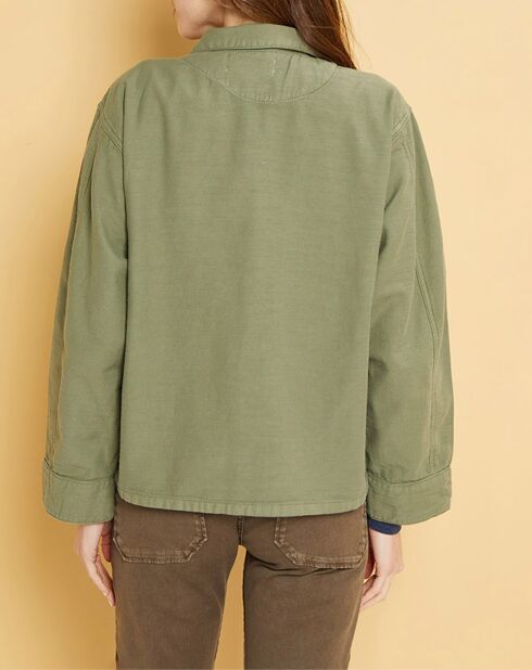 Veste Gabardine Ashley kaki clair