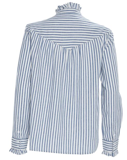 Chemise en Popeline Gaby rayée multicolore