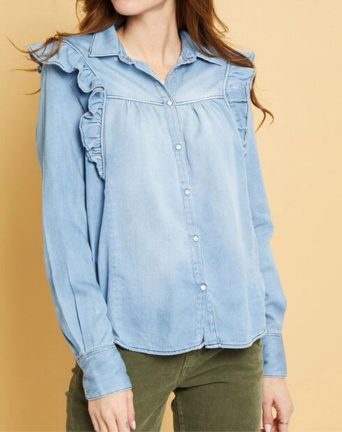 Chemise en jean Blue Gilda light used
