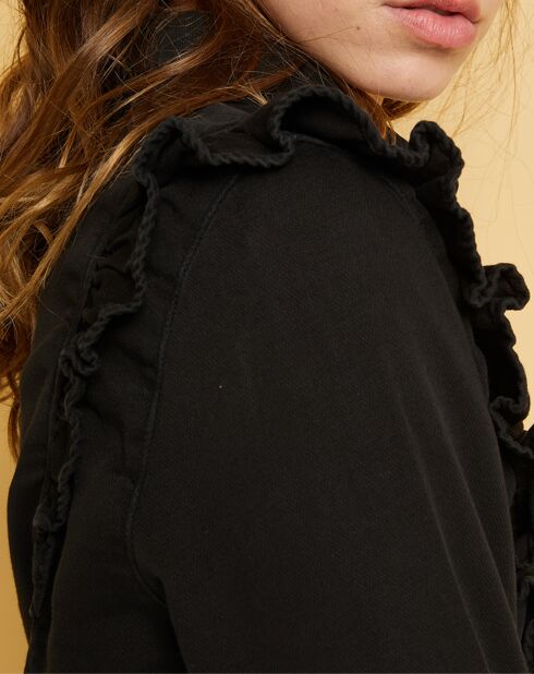 Chemise en jean Natural Gilda black stone