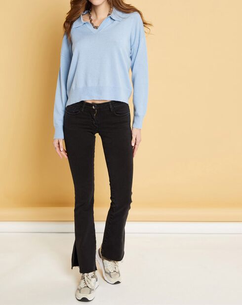 Jean flare Natural Laureen black stone