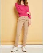 Pantalon chino Natural Tess beige